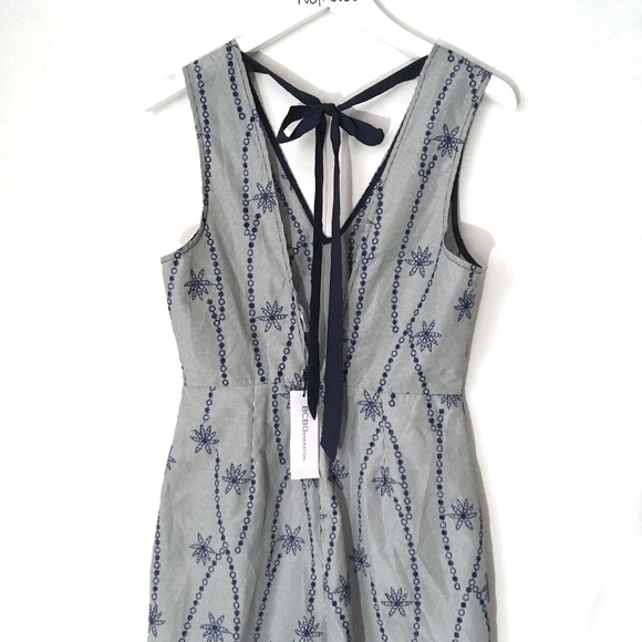 NWT BCBGeneration Stripe Romper - Picture 4 of 6